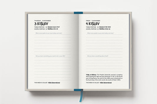 Daily Bread for Kids (5787/2027) Boys' Edition: A Messianic One-Year Bible Reading Journal for Children