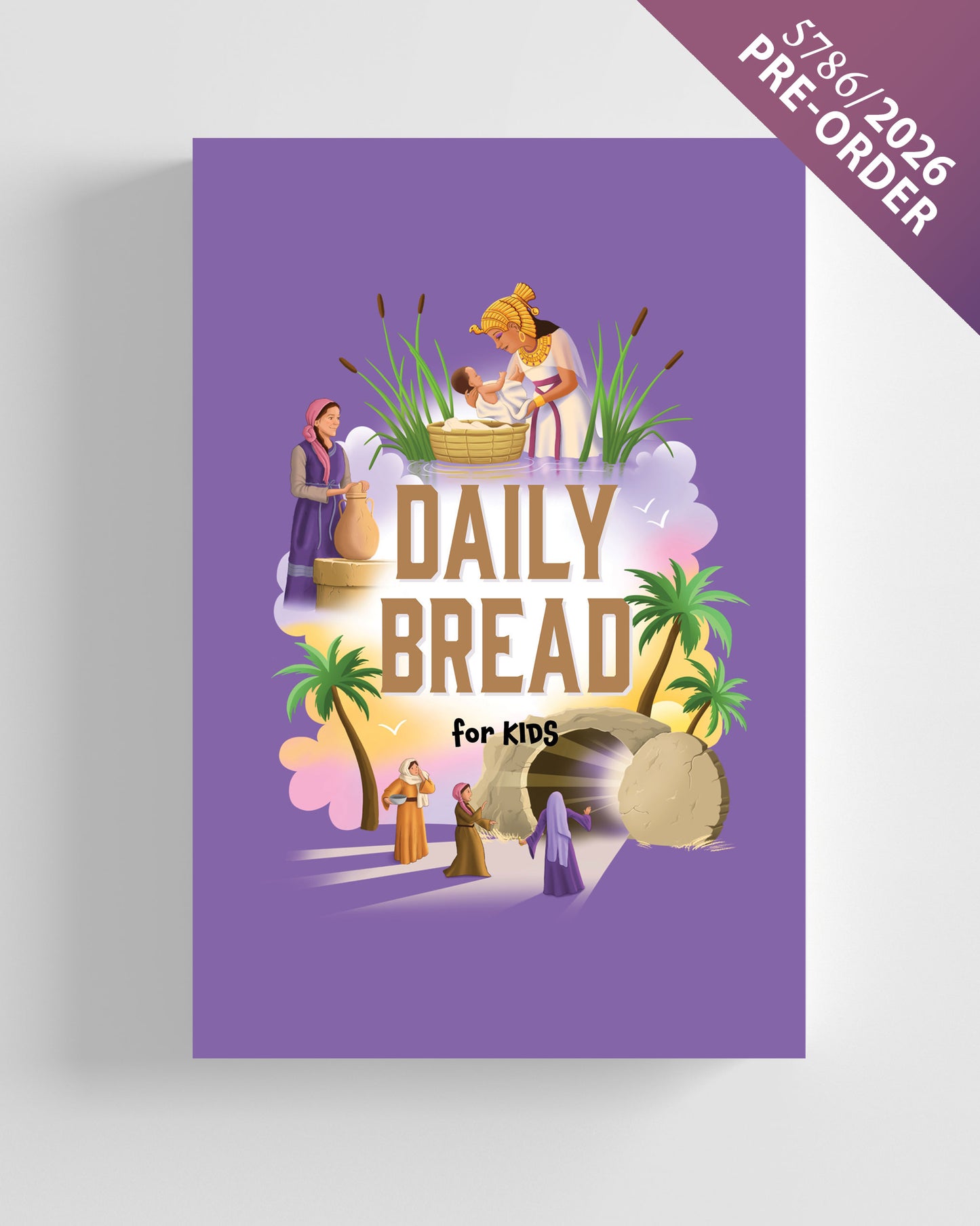 Daily Bread for Kids (5786/2026 Softcover) Girls' Edition: A Messianic One-Year Bible Reading Journal for Children