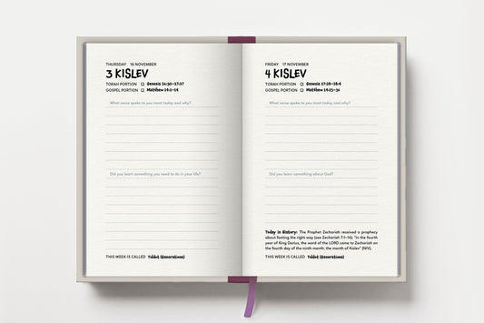 Daily Bread for Kids (5787/2027) Girls' Edition: A Messianic One-Year Bible Reading Journal for Children