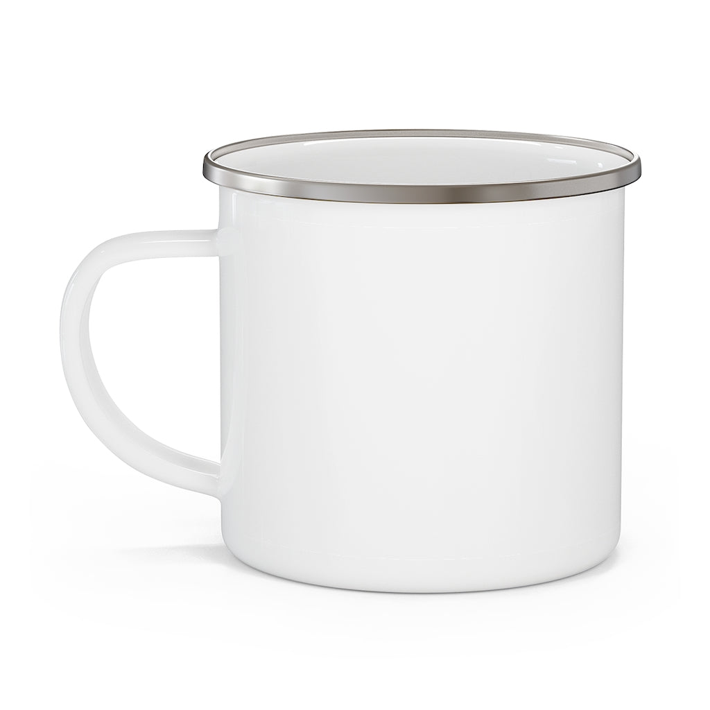 Hebrew Lechem Enamel Mug
