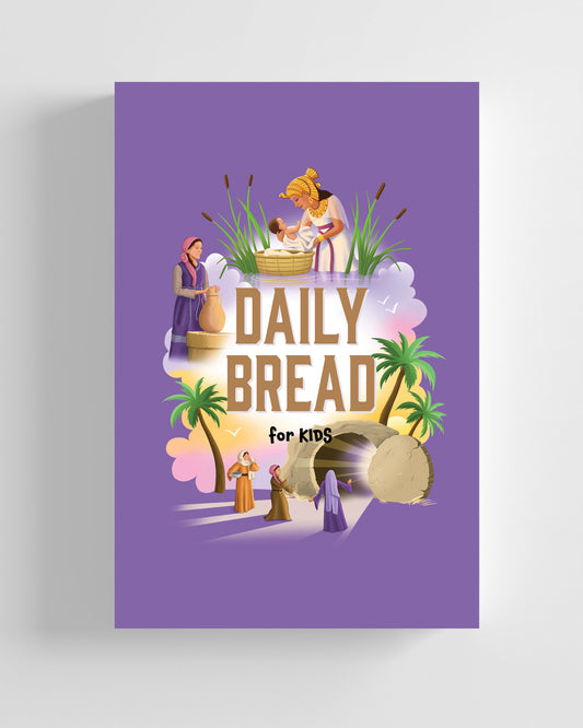 Daily Bread for Kids (5786/2026 Softcover) Girls' Edition: A Messianic One-Year Bible Reading Journal for Children